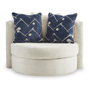  Ashley Padova 3370644 Swivel Accent Chair IMAGE 2