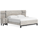 Signature Design by Ashley Vessalli B1036B8 King Panel Bed with Extensions IMAGE 1