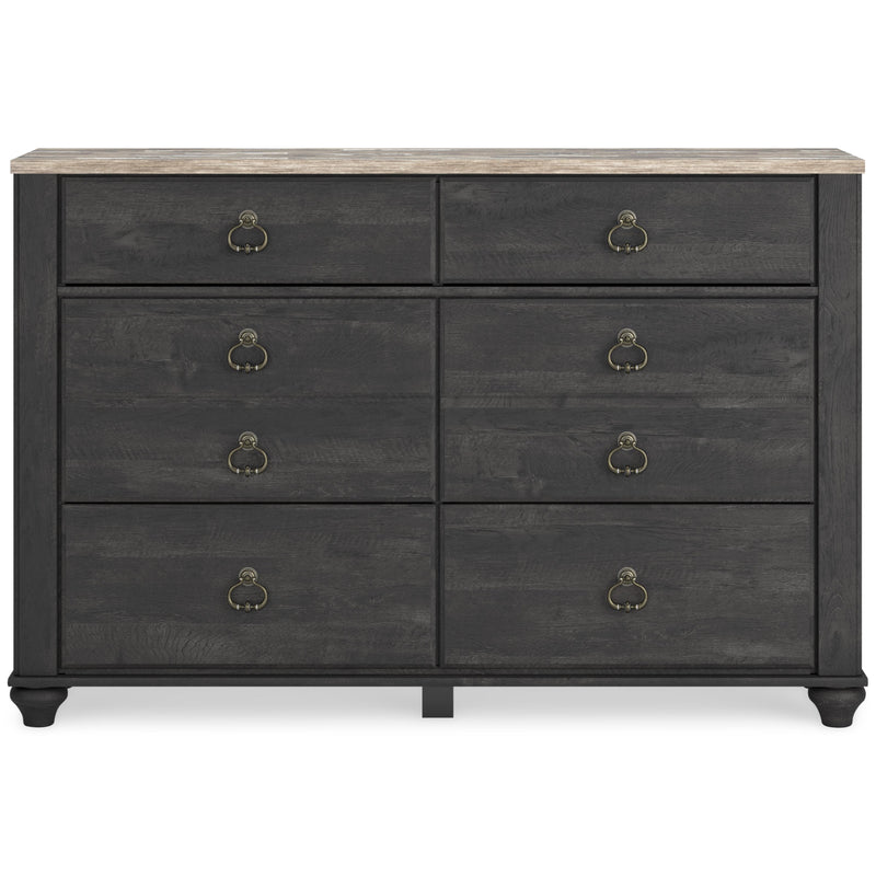 Signature Design by Ashley Nanforth 6-Drawer Dresser B3670-31 IMAGE 3