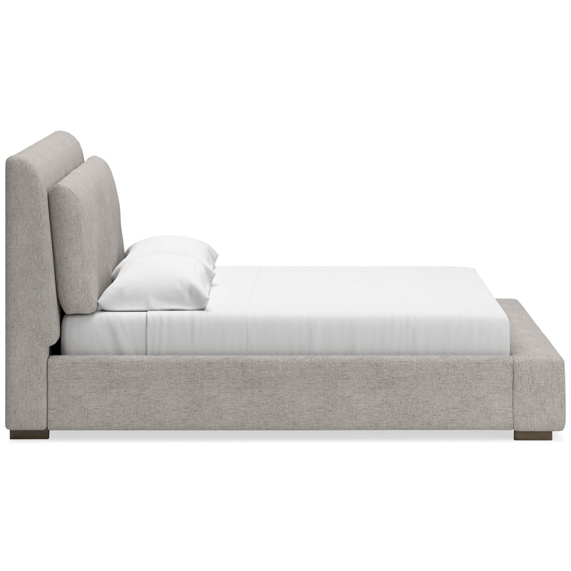 Signature Design by Ashley Cabalynn King Upholstered Platform Bed B974-78/B974-76 IMAGE 3