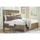 Signature Design by Ashley Cabalynn B974B9 California King Panel Bed with Storage IMAGE 7
