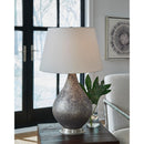  Signature Design by Ashley Bluacy L430834 Glass Table Lamp IMAGE 2
