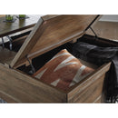  Signature Design by Ashley Moriville T731-9 Lift Top Cocktail Table IMAGE 7
