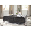  Signature Design by Ashley Todoe T901T2 Coffee Table and 2 End Tables IMAGE 2