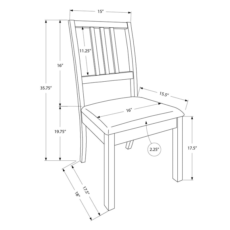 Monarch I 1304 Dining Chair IMAGE 12