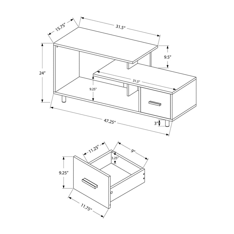 Monarch I 2610 TV Stand IMAGE 5