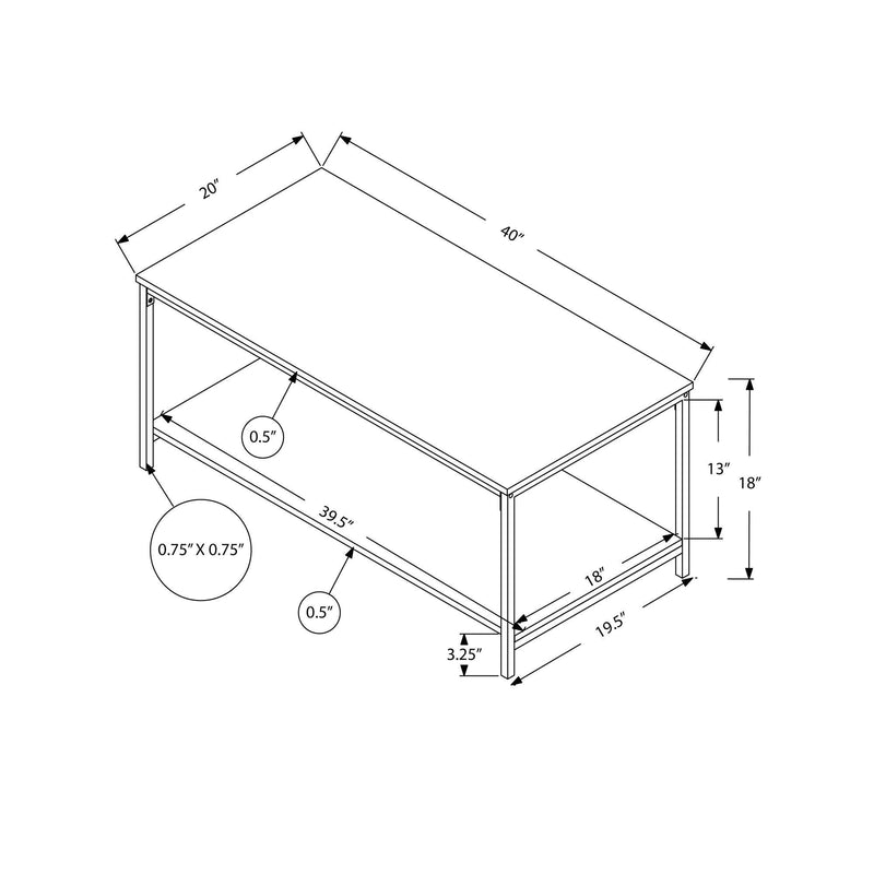 Monarch I 3800 Coffee Table IMAGE 5
