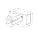 Monarch I 7586 Computer Desk IMAGE 9