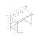 Monarch I 7700 Computer Desk IMAGE 7