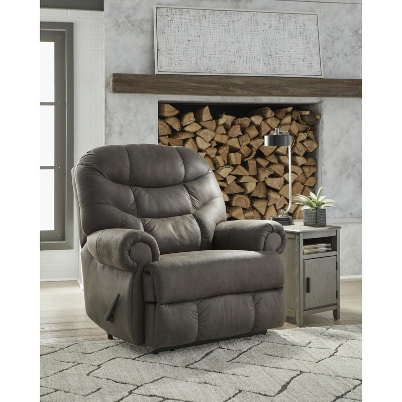 Signature Design by Ashley Camera Time Leather Look Recliner with Wall Recline 6570729C IMAGE 6