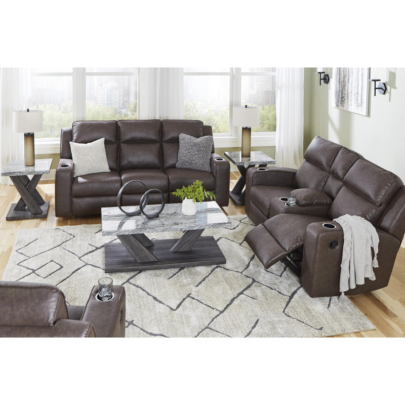 Signature Design by Ashley Lavenhorne Rocker Leather Look Recliner 6330625C IMAGE 10