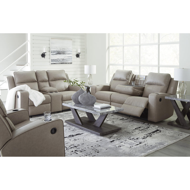 Signature Design by Ashley Lavenhorne Reclining Leather Look Sofa 6330789C IMAGE 15