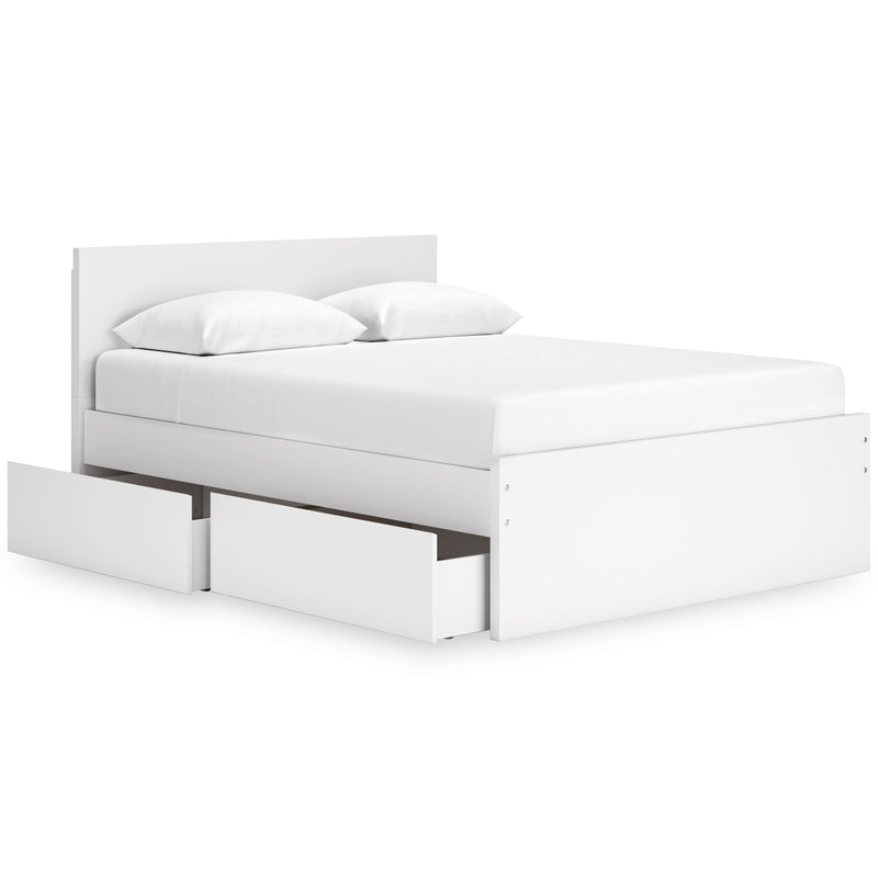 Signature Design by Ashley Onita Queen Panel Bed with Storage EB9630-257/EB9630-55/EB9630-95/EB9630-261/B100-13 IMAGE 2