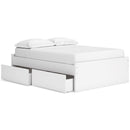 Signature Design by Ashley Onita EB9630B13 Full Platform Bed with 2 Side Storage IMAGE 2