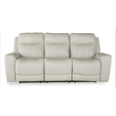  Signature Design by Ashley Mindanao U5950515C Power Reclining Sofa with Adjustable Headrest IMAGE 3