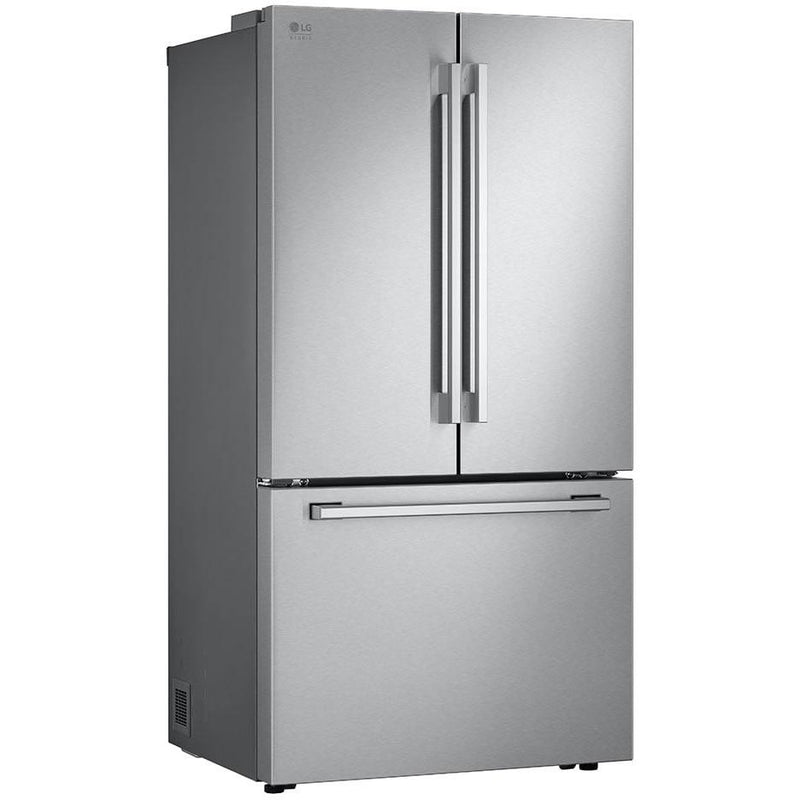 LG STUDIO 36-inch, 26.5 cu.ft. Counter-Depth French 3-Door Refrigerator with ThinQ® Technology SRFB27S3 IMAGE 2