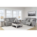  Signature Design by Ashley Biscoe 9050318 Power Reclining Loveseat with Console and Adjustable Headrest IMAGE 15