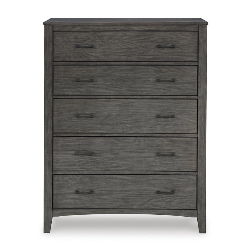 Signature Design by Ashley Montillan 5-Drawer Chest B651-46 IMAGE 3