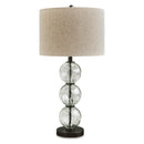  Signature Design by Ashley Airbal L431604 Glass Table Lamp IMAGE 1