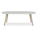  Signature Design by Ashley Seton Creek P798-625 Oval Dining Table with Umbrella Option IMAGE 2