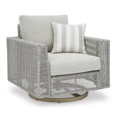  Signature Design by Ashley Seton Creek P798-821 Swivel Lounge with Cushion IMAGE 1