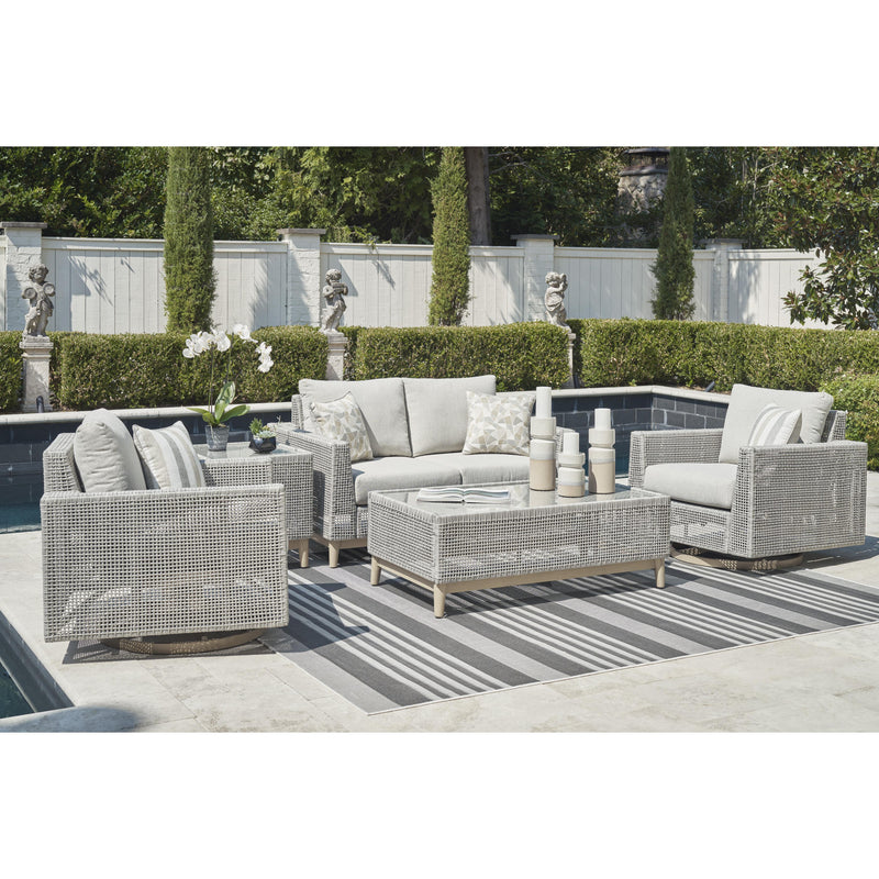 Signature Design by Ashley Seton Creek P798-835 Loveseat with Cushion IMAGE 6