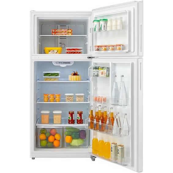 Midea 30-inch, 18 cu. ft. Top Freezer Refrigerator MRT18S4AWW IMAGE 4