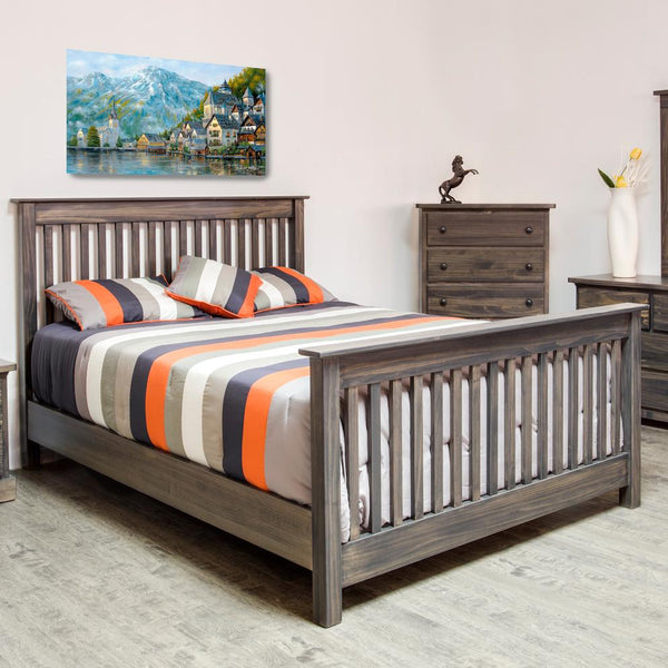 Mako Wood Furniture Polo Full Bed Polo 800-D/F Double Bed IMAGE 1