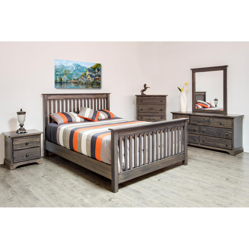 Mako Wood Furniture Polo Full Bed Polo 800-D/F Double Bed IMAGE 2