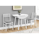 Monarch I 1011 3 pc Dining Set - White IMAGE 11