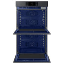  Samsung 10.2 cu. Ft. 7 Series Double Wall Oven with AI Camera, Flex Duo, and Steam Cook NV51CG700DMTAA IMAGE 2