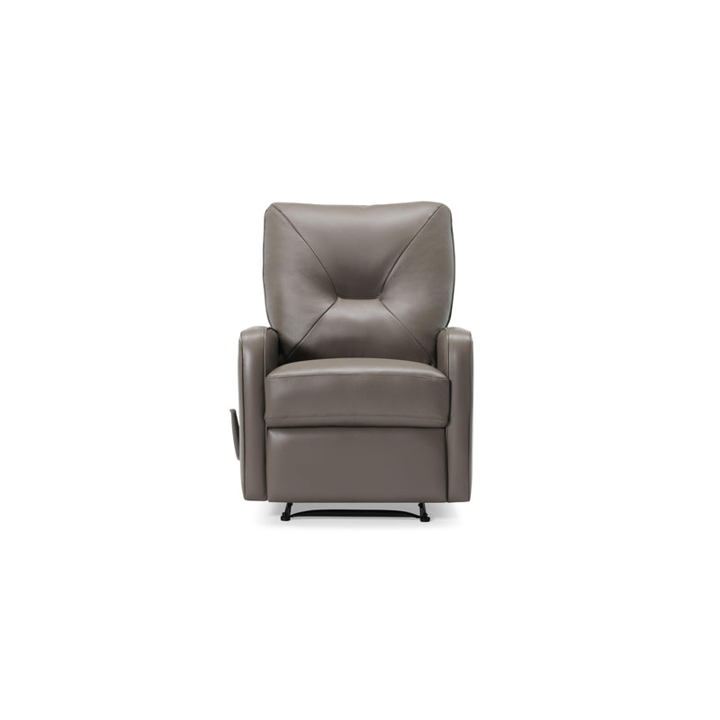 Palliser Theo Rocker Leather Match Recliner with Wall Recline 42002-35-VALENCIA-PEWTER-MATCH IMAGE 7