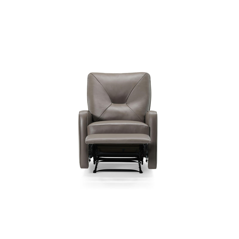 Palliser Theo Rocker Leather Match Recliner with Wall Recline 42002-35-VALENCIA-PEWTER-MATCH IMAGE 8