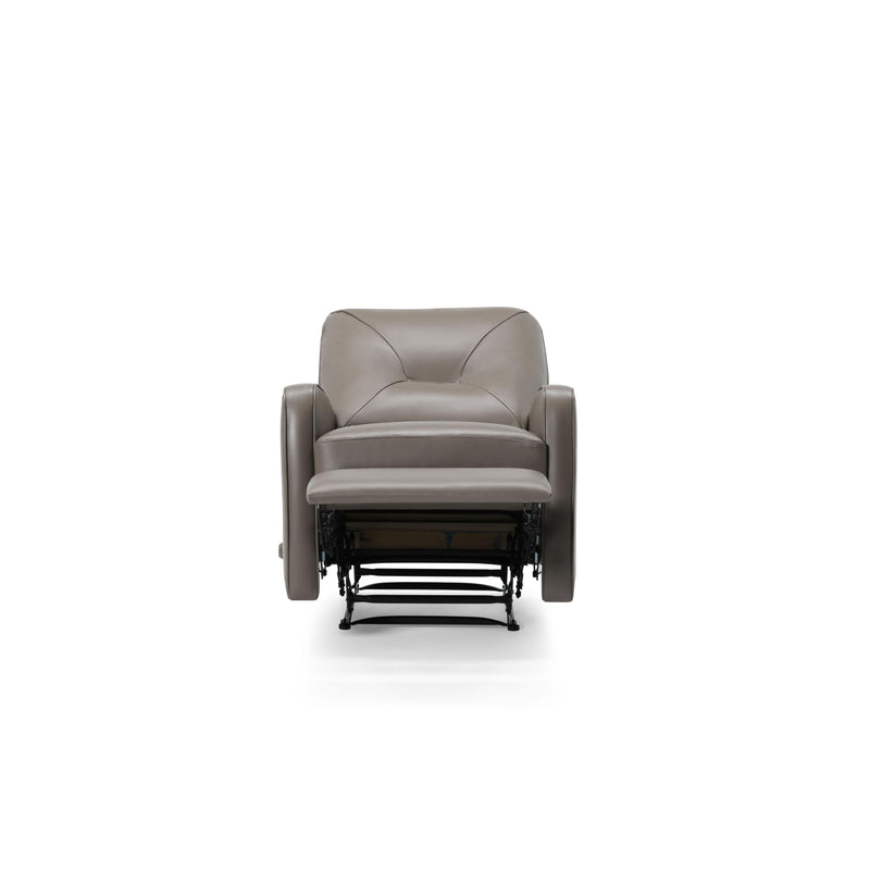 Palliser Theo Rocker Leather Match Recliner with Wall Recline 42002-35-VALENCIA-PEWTER-MATCH IMAGE 9