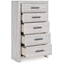  Signature Design by Ashley Cayboni B3788-46 Five Drawer Chest IMAGE 2
