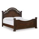  Signature Design by Ashley Lavinton B764B9 King Poster Bed IMAGE 1
