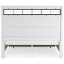  Benchcraft Ashbryn B844B4 King Panel Storage Bed IMAGE 4