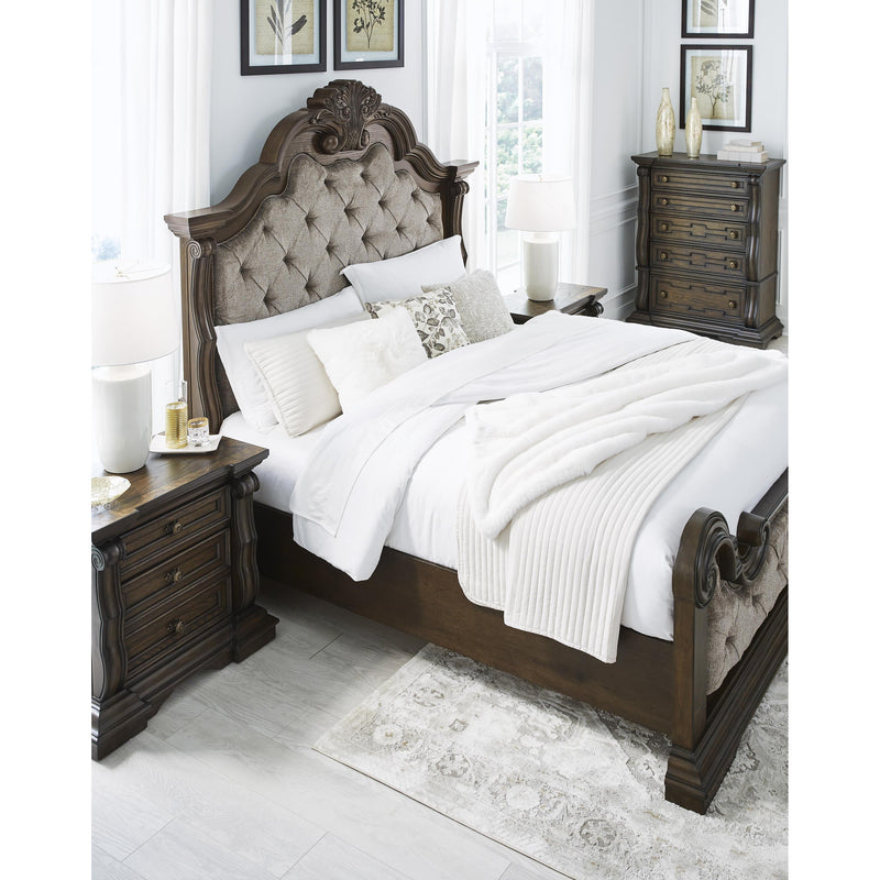 Signature Design by Ashley Maylee Queen Upholstered Panel Bed B947-54/B947-57/B947-97 IMAGE 9