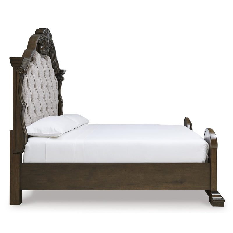 Signature Design by Ashley Maylee California King Upholstered Panel Bed B947-58/B947-56/B947-94 IMAGE 3