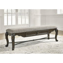  Signature Design by Ashley Maylee D947-00 Upholstered Storage Bench IMAGE 6