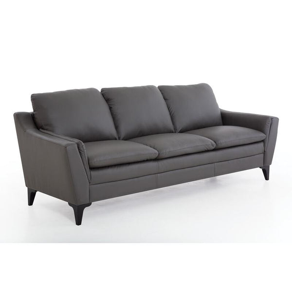 Palliser Balmoral Stationary Leather Sofa 77488-01-BALI-RAINSTORM IMAGE 1