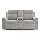  Signature Design by Ashley Barnsana 3320196 Double Reclining Power Loveseat with Console IMAGE 3