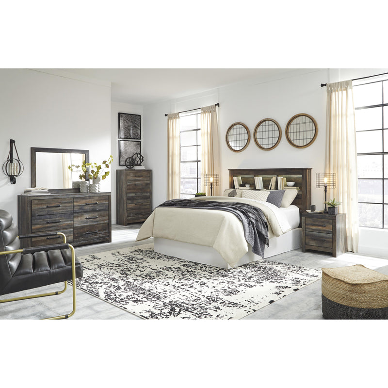 Signature Design by Ashley Drystan B211-65 Queen Bookcase Headboard IMAGE 6