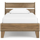  Signature Design by Ashley Deanlow EB1866B1 Twin Platform Panel Bed IMAGE 2
