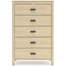  Signature Design by Ashley Cabinella EB2444-245 Five Drawer Chest IMAGE 3