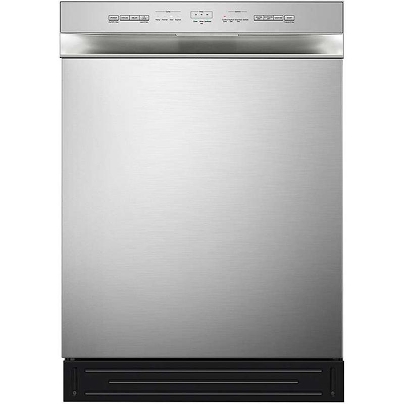 Midea 24-inch Built-in Dishwasher with Interior Light MDF24P1BST IMAGE 1