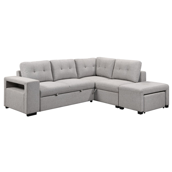 Primo International Marcella Fabric Sleeper Sectional UD16230573STX3/UD16230573STCR/UD16230573STOT IMAGE 1