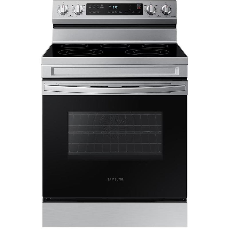 Samsung 30-inch Freestanding Electric Range with Wi-Fi NE63A6515SS/AC IMAGE 1