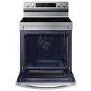 Samsung 30-inch Freestanding Electric Range with Wi-Fi NE63A6515SS/AC IMAGE 2