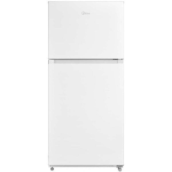 Midea 18 cu. ft. Top Freezer Refrigerator MRT18D3BWW IMAGE 1